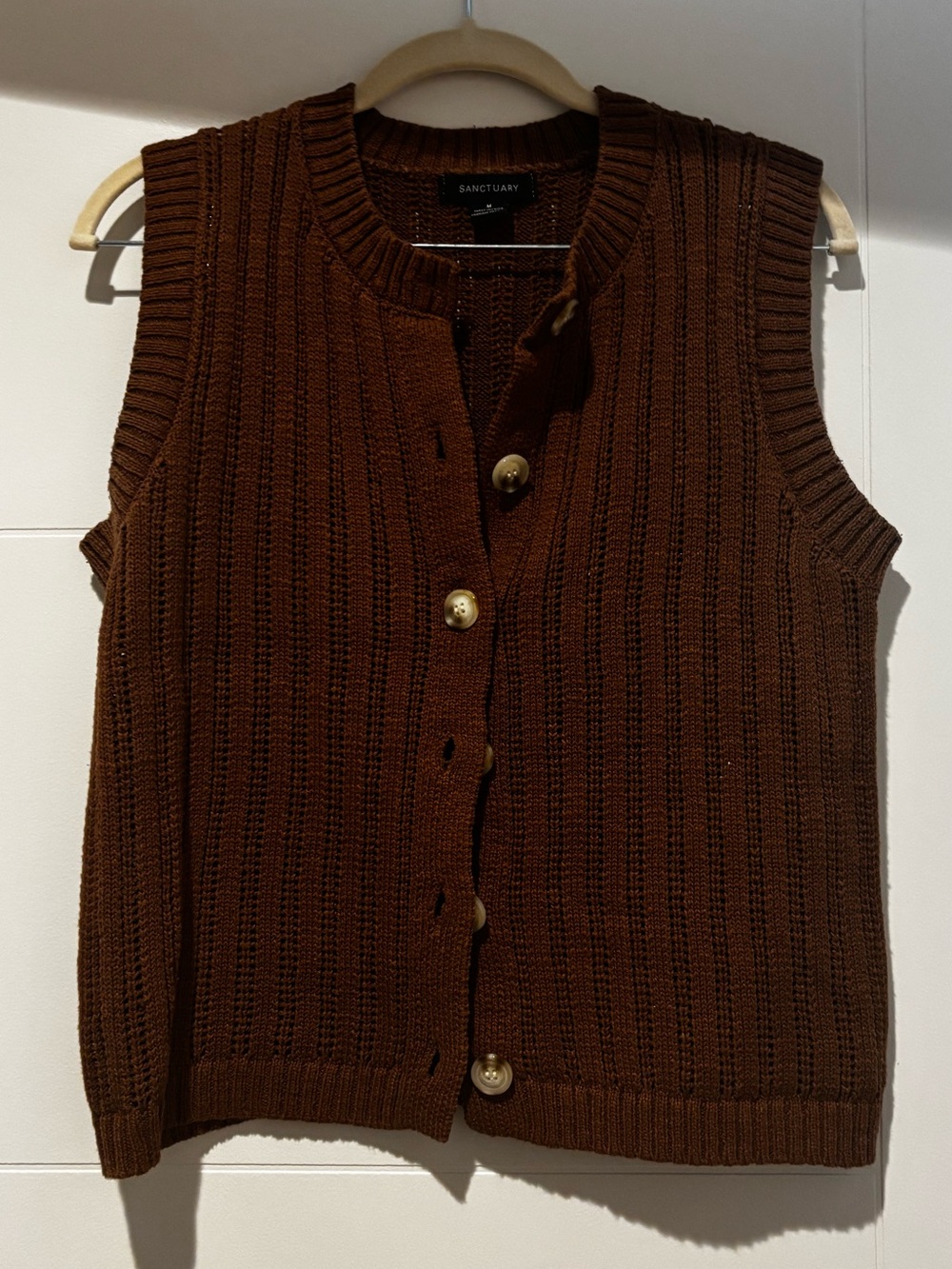 Sanctuary sleeveless sweater